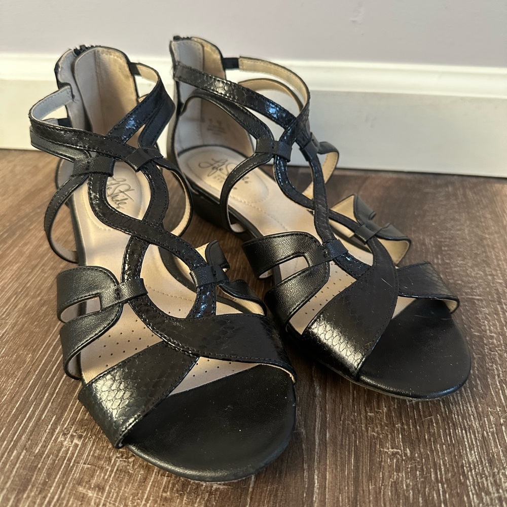 Life Stride Soft System Wedge Sandals